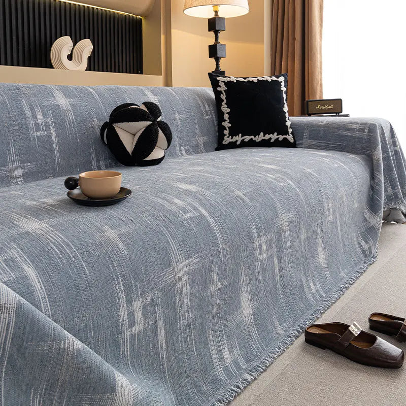 Camping Picnic Sofa Cover 2025 All-season Ethnic Style Cross Pattern Sofa Covers Throw Blanket Camping Mat housses de canapé